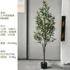 Árvore de oliveira artificial da Amazon com frutos, planta grande de chão em vaso para shoppings e hotéis, decoração suave personalizada e paisagismo para projetos