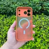 Funda de teléfono magnética con agujeros finos adecuada para Apple 18 Pro Max, Funda protectora anticaídas dos en uno con sensación de piel para iPhone 18