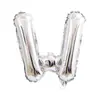 Globos de Letras de 32 pulgadas Decoración de Fiesta de Cumpleaños Nochevieja Plata Oro Arreglo de Boda Globos de Letras de Película de Aluminio Venta al por Mayor