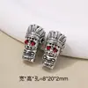 Xizang Prata Duas Cores Três Vias Pulseira Contas Espaçadoras Nicho DIY Pulseira Pingente Colar Acessórios de Joias Venda Direta da Fábrica Atacado