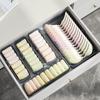 Caja organizadora retráctil para cajón, compartimento para alacena de cocina, clasificación, oficina, cosméticos, tocador, caja divisoria integrada