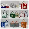 Bolsa de Feltro Ano Novo do Cavalo, Bolsa Tote de Feltro Colorida Simples em Desenho Animado de Grande Capacidade, Personalização de Bolsa de Feltro Promocional para Empresas