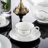 Club Bone China Hotel Platinum Lotus Novo Estilo Chinês Simples Hotel Box Conjunto de Talheres de Alta Qualidade