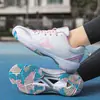 Zapatillas de bádminton para mujer, cómodas, resistentes al desgaste, antideslizantes, zapatillas deportivas para pareja, superficie de malla transpirable, zapatillas de competición y entrenamiento para jóvenes estudiantes