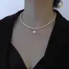 Accesorios de Collar de Perlas para Mujer, Nuevo Estilo Caliente 2026, Nicho de Lujo Ligero Regalo del Día de San Valentín, Collar para Clavícula, Regalo del Día de San Valentín Chino