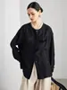 Camisa con Protección Solar Entrelazada para Mujer, Nuevo Estilo Primavera y Verano 2026, Corte Holgado, Lujo Ligero, Alta Calidad, Color Sólido, Chaqueta Delgada
