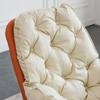 Mecedora de Pingüino Individual Sala de Estar Silla de Salón de Lujo Ligero Sofá Perezoso de Diseñador Dormitorio Balcón Silla de Ocio para el Hogar