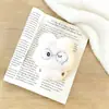 Bufanda Linda Gato Negro Pequeño Bolsa de Regalo para Estudiantes Colgante Figura de Pareja Peluche Llavero Adorno Cadena para Teléfono