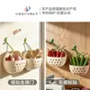 Caja de almacenamiento de especias para cocina, cesta de almacenamiento para cebolla, jengibre, ajo, condimentos, cesta colgante de almacenamiento magnética para pared de refrigerador sin perforaciones