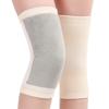 Rodilleras de Carbón de Bambú con Forro Polar para Hombres y Mujeres, de Mediana Edad y Mayores, Mangas de Rodilla Felpudas, Amortiguadoras, a Prueba de Frío, Cálidas, por Encima de la Rodilla, para Correr