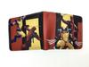 Cartera Corta de Deadpool Mercancía de Marvel Superhéroe de los Vengadores Billetera de Monedas de PU