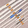 Cuerda de algodón de tres cabos para manualidades, cuerda decorativa blanca, cuerda de unión tejida a mano, cuerda de cáñamo gruesa, cuerda para bolsa de cordón, cuerda fina torcida resistente al desgaste