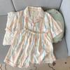 Pijamas Nuevos para Mujer, Verano Delgados Algodón Nube Manga Corta Pantalones y Shorts, Dibujos Animados Lindo Ropa de Casa para Mujer