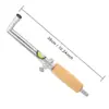 Mango de Madera Blanco Cobre Puro Tamaño Mosquete Pistola de Soldadura Garganta de Fuego Pistola Soplado Pistola de Fuego Joyería Equipo Herramienta para Hacer Oro