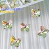 Arte de Uñas Joyería Diamante K9 Fondo Puntiagudo Diamante Mariposa Flash Decoración de Uñas 2025 Nuevos Accesorios de Cristal al por Mayor