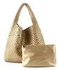 2023 Bolso de Mano Tejido a Mano Gran Capacidad Bolso de Mano Bolso Retro Cesta de Verduras Bolso de Hombro Bolso de Mujer