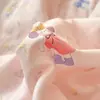 Colcha de verano de gasa de doble capa 100% algodón con estampado de encaje francés estilo coreano 2026 para madre y bebé, colcha fresca de verano estilo princesa fresca