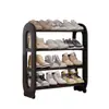 Sapateira para Entrada de Casa, Solução de Armazenamento Simples de Múltiplas Camadas, Armário de Sapatos Conveniente Sob a Mesa para Dormitório, Armário de Sapatos para Corredor de Apartamento Alugado