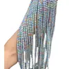 Estilo Crema de Verano Boutique Piedra Arcoíris 6mm DIY Wen Juguete Accesorios Accesorios para Pulsera Accesorios Hechos a Mano Pulsera