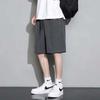 Pantalones Cortos de Seda Helada para Hombre Verano Hombres Pantalones Deportivos Finos Ropa Exterior Pantalones Casuales