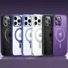 Adequado para Capa de Celular iPhone 17 Pro Max com Pivô Magnético, Suporte Invisível para 16, Transparente para 15, Lente de Metal para 14
