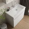 Fregadero de lavandería para balcón de acero inoxidable con tabla de lavar, fregadero de lavandería independiente, mueble compañero para lavadora, mueble de baño, de pie