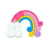 Nuevos Encantos para Zapatos Tipo Clogs Estilo Fresco Transfronterizo Rosa Claro Botones Decorativos DIY Accesorios para Zapatos de Goma Suave PVC Directo del Fabricante