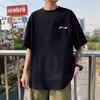 Nueva camiseta de manga corta para hombre, estilo coreano de verano, moderna, sencilla, de media manga, estilo Hong Kong, holgada, informal, de marca.