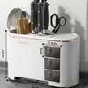 Prateleira de Cozinha Multifuncional Suprimentos Domésticos Daquan Prateleira de Armazenamento de Condimentos Caixa de Condimentos Suporte para Facas e Utensílios Cortador