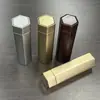 Lata de Té Metálica Hexagonal de Polígono Tira Larga Bola de Dragón Lata de Hierro para Té Almacenamiento Sellado Portátil Caja de Hierro En Stock Venta al por Mayor