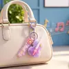 Llavero creativo de violonchelo en colores macaron, pequeño colgante para bolsos de niñas, accesorios culturales y creativos, pequeños artículos para regalo