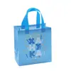 Bolsa de Embalaje Fiesta Regalo Bolsa de Regalo Logo Impreso Bolsa de Compras Bolsa para Llevar Bolso de Mano Brillante No Tejido