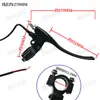 Manija de freno para patinete eléctrico manija de freno coche a batería manija de freno simple con línea de freno apagado de potencia negro