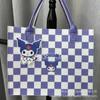 Bolsa tote estilo pintura a óleo impressa bolsa de mão de grande capacidade bolsa para o dia a dia bolsa de compras bolsa de mão feminina bolsa de feltro estampada