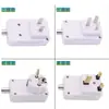 E 270000 a manguera calibre británico calibre europeo enchufe de pared conector interruptor e27 tornillo diez mil luz nocturna lámpara de escritorio extensión conversión