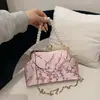 Nuevo Bolso de Noche Retro Estilo Chino, Bolso Bordado Estilo Chino para Cheongsam, Bolso de Mano con Clip de Perla Flor de Durazno, Bolso de Hombro para Mujer