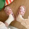 Zapatillas lindas de dibujos animados con suela gruesa y suave para mujer, sandalias de moda de estilo de hada para verano, interior y exterior 5529ysxx