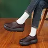 Zuecos de Plataforma Elegantes y Modernos para Primavera/Verano 2026, Sandalias Tejidas Transpirables Casuales Retro Caladas para Mujer