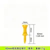 Clavo de límite de bola con forma de rueda de golf, portabolas con forma de copa de plástico, tee de golf 25 30 35 40 50 MM