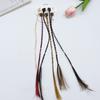 [en stock] Accesorios para el cabello de niños de Corea del Sur Ins Trenza de peluca distintiva colorida Correa para el cabello Clip para el cabello lindo de mujer