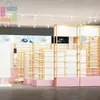 Estanterías para Joyerías Hechas a Medida de Fábrica, Exhibidores para Aretes y Collares de Boutiques en Centros Comerciales, Estanterías de Exhibición para Tiendas Departamentales de Juguetes de Moda, Diseño Completo de Tienda