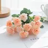 Simulación de explosiones flor pequeña clavel pastoral pequeño fresco decorativo adornos para fotografía del hogar flores de boda fábrica venta al por mayor