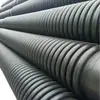 Tubería de Arcilla Estructura de Pared Envainada de HDPE Tubería de Polietileno de Alta Densidad Tubería Tipo B Reforzada Tubería Corrugada de Doble Pared de Gran Diámetro