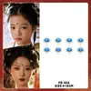 Pegatinas Faciales Brillantes de Año Nuevo Transfronterizas, Pegatinas para Cejas, Esquina del Ojo y Frente Estilo Antiguo Dunhuang, Pegatinas de Tatuaje Coloridas, Escenario de Disfraces Antiguos Hanfu