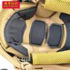 Forro de casco superficie de gancho Velcro resistente a altas temperaturas adhesivo fuerte gancho de disparo color arena arcilla nailon lana superficie Velcro