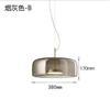 Lámpara de Araña Nórdica para Restaurante Moderna Simple Lujo Ligero Creativa Cafetería Mesita de Noche Tienda Bar Lámparas de Cristal de una Sola Cabeza