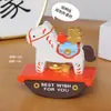 Caballo Zodiacal Nuevo y de Moda Adorno de Caballo Mecedora Decoración de Escritorio Regalo para Colegas Año Nuevo