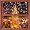 Decoraciones Navideñas Amazon Ciervo Soñador Copo de Nieve Pegatinas Estáticas Colibrí Casa de Nieve Feliz Navidad Pegatinas para Vidrio
