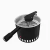 Tostadora de Granos de Café Estándar Europeo y Americano 110V, Pequeña Comercial con Temporizador y Control de Temperatura, Máquina Tostadora de Granos de Café con Aire Caliente y Enfriamiento