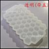 Molde de Silicona Apilable de Panal para Cubitos de Hielo 37 Celdas Hielera Creativa de Gran Capacidad Cubitos de Hielo de Silicona de Panal con Tapa